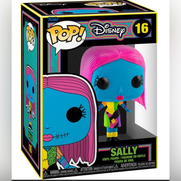 Pop! Disney: The Nightmare Before Christmas - Sally (Blacklight) - Picture 2 of 2